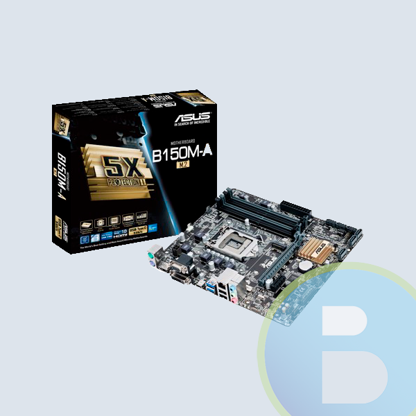 Tarjeta Madre Asus B150M-A/M.2, DDR4 2133/VGA/HDMI/DVI/Micro ATX Intel S-1151