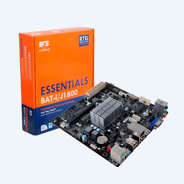 Tarjeta Madre MB-ECS BAT-I +J1800 DDR3 SODIMM 1333MHZ
