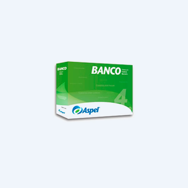 Aspel Banco 4.0, 1 Usuario, 99 Empresas, Licencia Anual