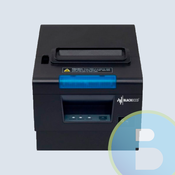 Impresora Térmica Black Ecco BE202, Térmica Directa,  USB - Ethernet