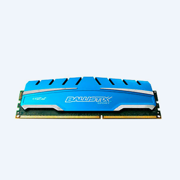 Memoria Crucial PC3-14900, DDR3-1866, UDIMM, 4GB, 1600MHZ, para Gamers