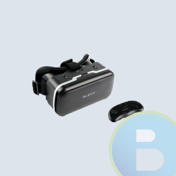 Visor VR Bleck BL-915540, Diametro 42mm/Angulo 110°/Distacia 56-72 mm/Control remoto Negro