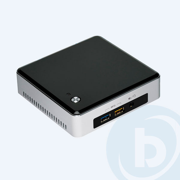 BOXNUC5I3RYK - Gabinete Intel NUC Kit NUC5I3RYK, Core i3-5010U, 2 DDRL3, HDMI/USB/Ethernet, FreeDOS