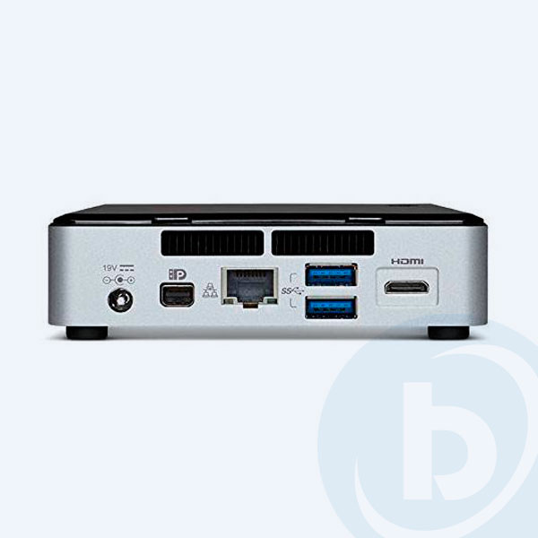 BOXNUC5I3RYK - Gabinete Intel NUC Kit NUC5I3RYK, Core i3-5010U, 2 DDRL3, HDMI/USB/Ethernet, FreeDOS