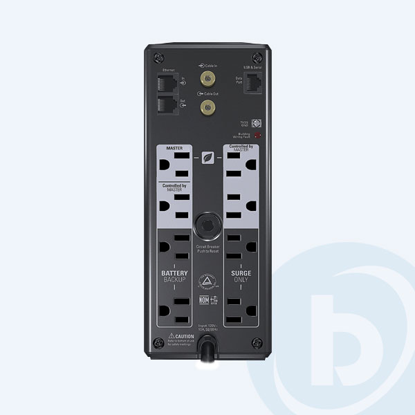 BR1000G - No Break APC Back-UPS RS, 1000VA, 600W, 120V, Salida 120V