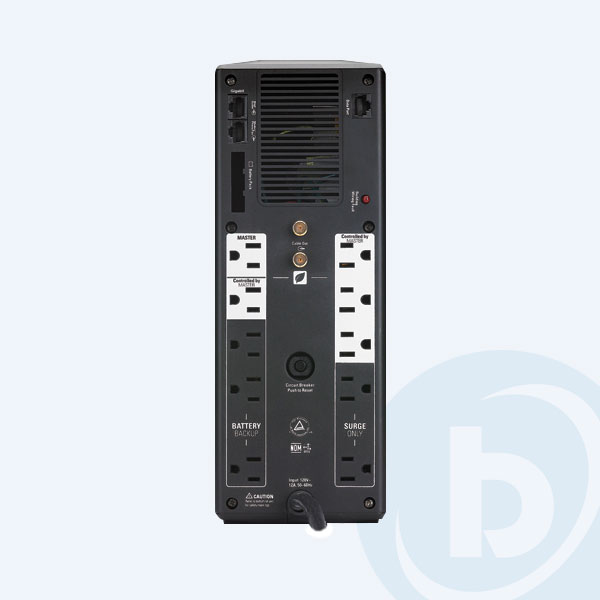 BR1500G - No Break APC Back UPS RS, 1500VA, 120V, 2 Min 1/2 Carg C/REG