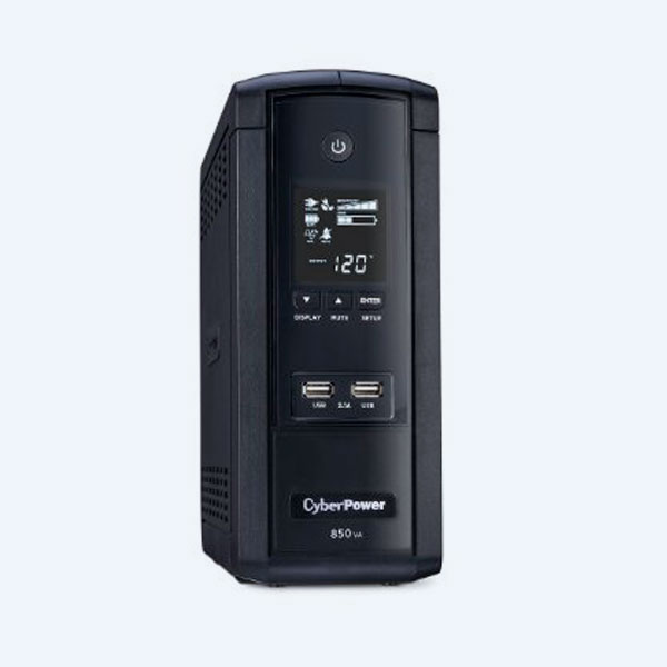 No Break CyberPower, 850VA, 510 Watts, Contactos 10x NEMA 5-15R, 11 minutos, Torre