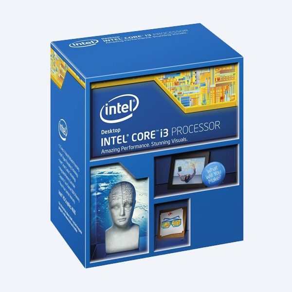 Procesador Intel Core i3-4160, 2 Núcleos,  3MB,  3.6GHz, LGA 1150,  para Desktop