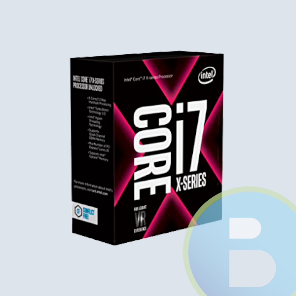 Procesador Intel Core I7-7800X, S-2066, 7A Generacion Serie X 3.5Ghz 6mb, 6 Cores, Alto Rendimiento/Sin Disipador