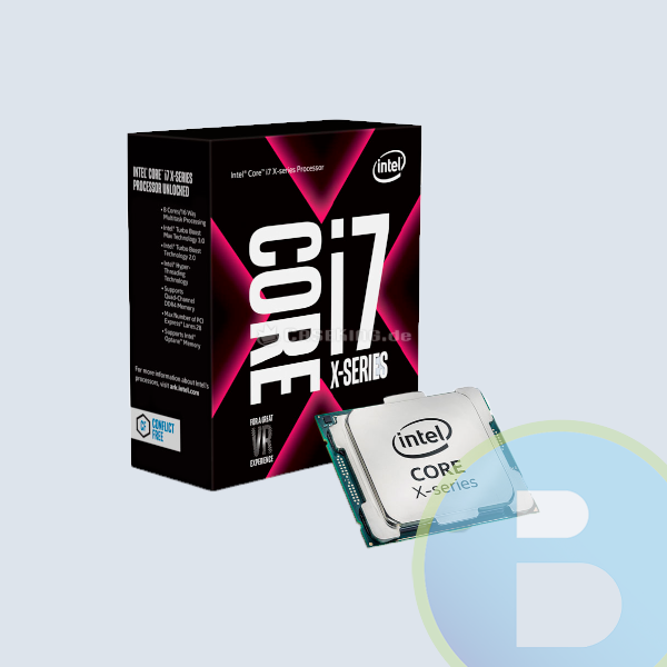 Procesador Intel Core I7-7820X, S-2066, 7A Generacion, Serie X, 3.6 Ghz, 6mb, 8 Cores, Sin disipador
