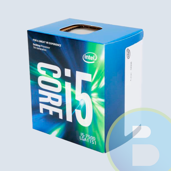 BX80677I57500 - Procesador Intel Core I5-7500, S-1151, 7A Generacion, 3.4 Ghz, 6mb, 4 Cores
