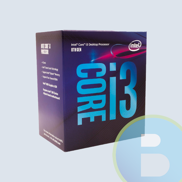 Procesador Intel Core I3-8100, S-1151, 8A Generacion, 3.6Ghz, 6MB, 4 Cores