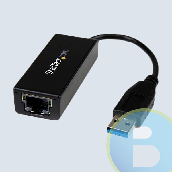 Adaptador de Tarjeta de Red StarTech NIC USB 3.0 Macho - Gigabit Ethernet RJ-45 Hembra