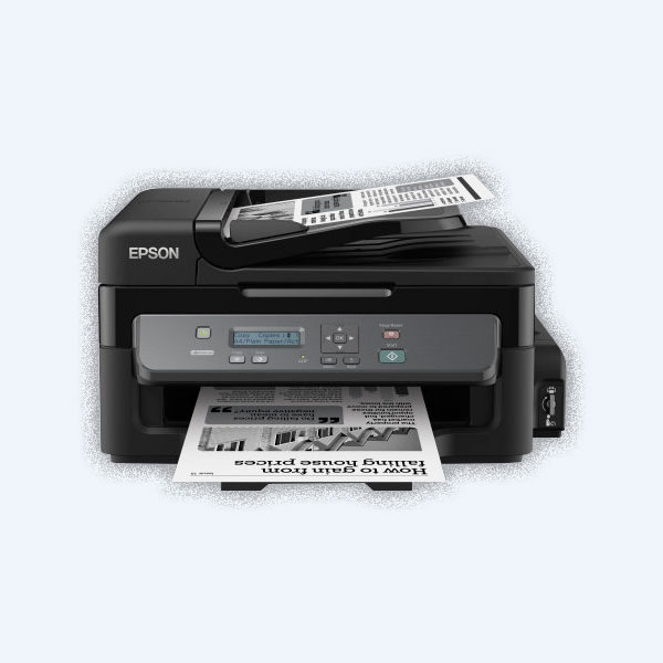 Multifuncional Epson WorkForce M200, 35ppm Negro, USB/Ethernet