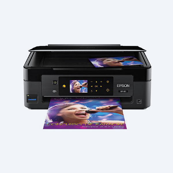 Multifuncional Inyección Epson XP-431,33 ppm Negro,15 ppm Color, USB/WiFi, Lector SD