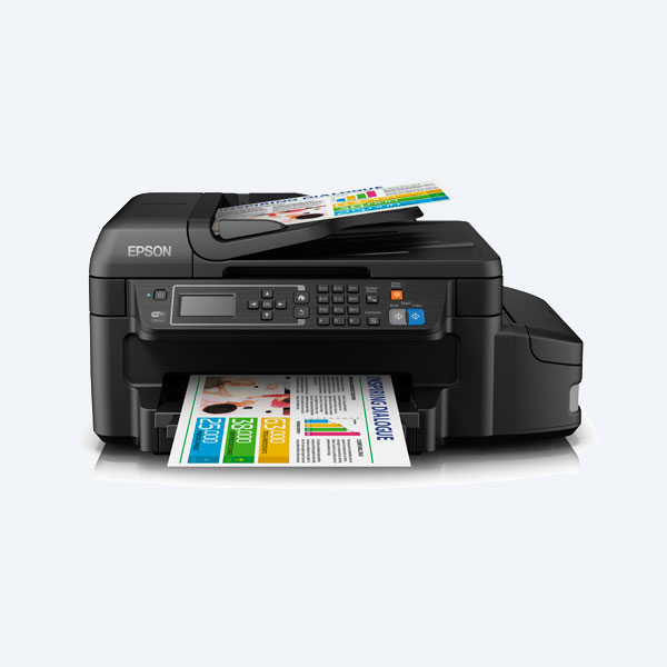 Multifuncional Inyección Epson L656, 33ppm/20ppm, USB/Ethernet/WiFi, Oficio