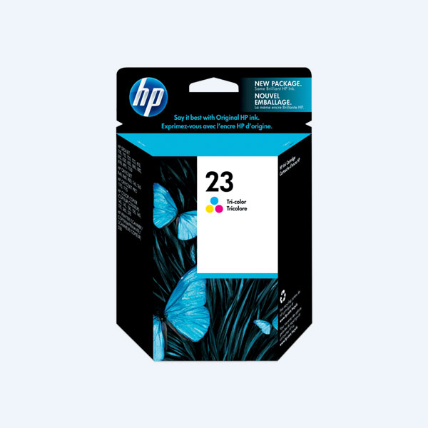 Cartucho HP 23, Tricolor, 620 páginas, 180ml, para Deskjet 710c/810c/830c/720c/880c