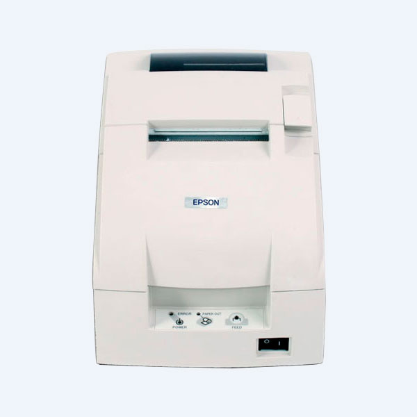 Mini Impresora Matricial Epson TMU-220A-897, USB, Autocortador, Auditoria, Blanco