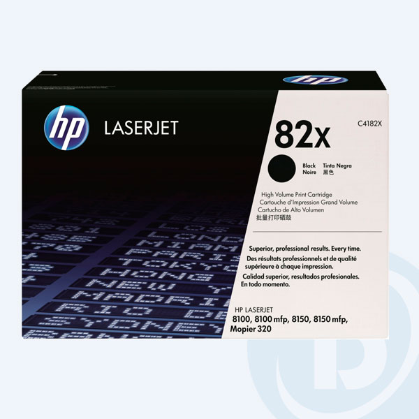 C4182X - T&oacute;ner HP 82X, Negro, 20000 p&aacute;ginas, P/LaserJet  8100