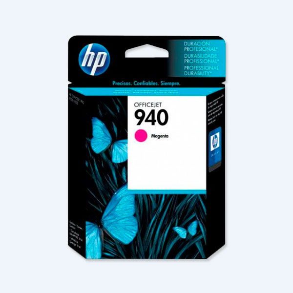 Cartucho HP 940, Magenta, 900 páginas, Rendimiento Estándar, para Officejet Pro 8000/8500