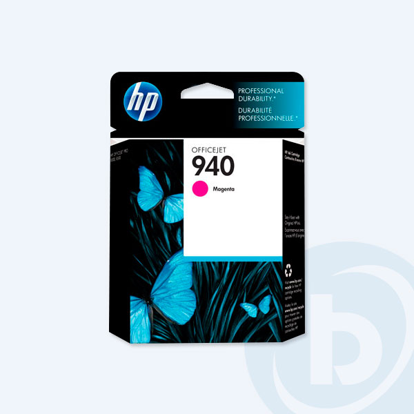 C4904AL - Cartucho HP 940, Magenta, 900 p&aacute;ginas, Rendimiento Est&aacute;ndar, para Officejet Pro 8000/8500