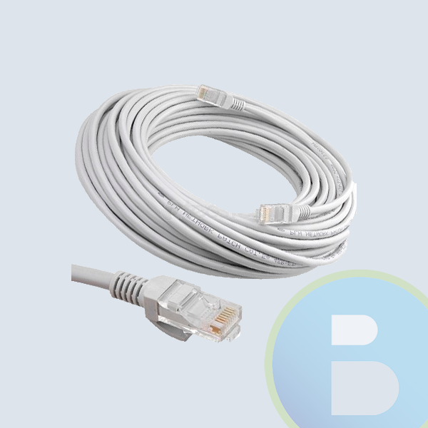 Cable de Red Belden, CAT. 5E, 2.1 MTS, UTP, Blanco