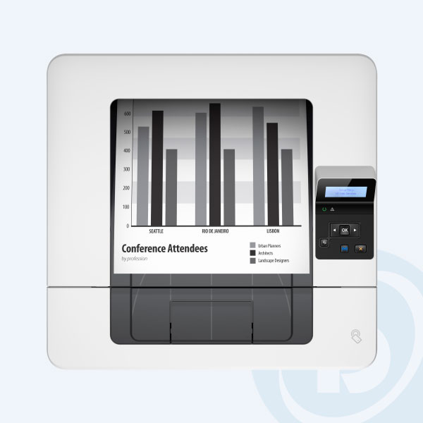 C5F95A - Impresora L&aacute;ser HP Laserjet Pro M402DW, 40 ppm Negro, D&uacute;plex, WiFi