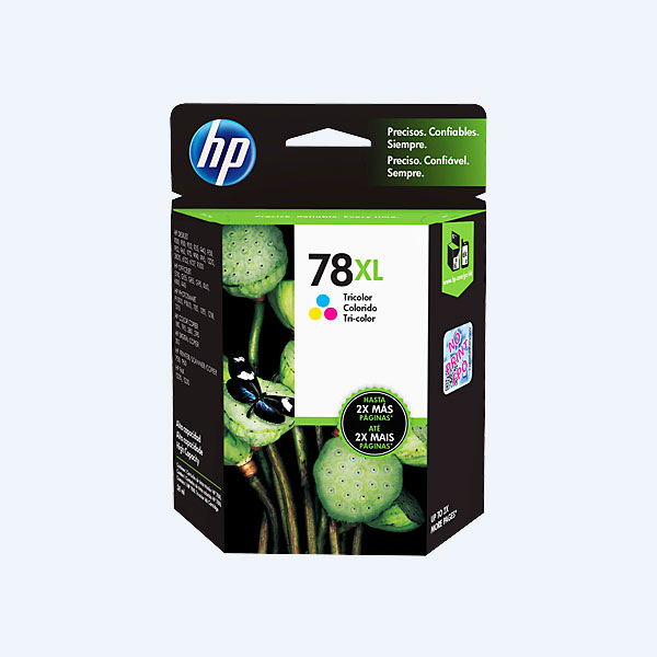 Cartucho HP 78XL, Tricolor, 1200 páginas, para Deskjet 920C/ 930C/ 940C/ 950C/ 960C/ 970C