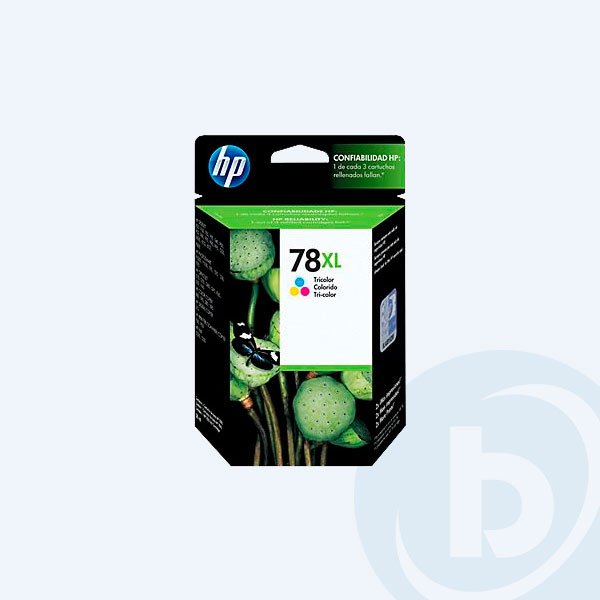 C6578AL - Cartucho HP 78XL, Tricolor, 1200 p&aacute;ginas, para Deskjet 920C/ 930C/ 940C/ 950C/ 960C/ 970C