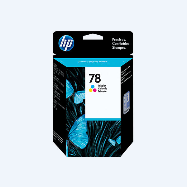 Cartucho HP 78, Tricolor, 560 páginas, para Deskjet 920C/930C/940C/950C/960C/970C