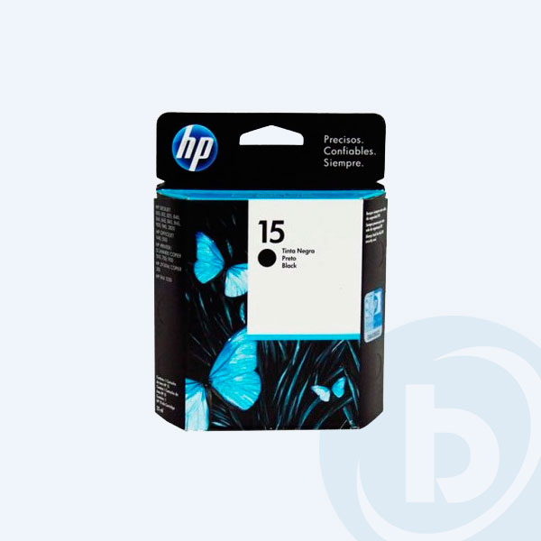 C6615DL - Cartucho HP 15, Negro, 500 p&aacute;ginas, para Deskjet 955c/916c