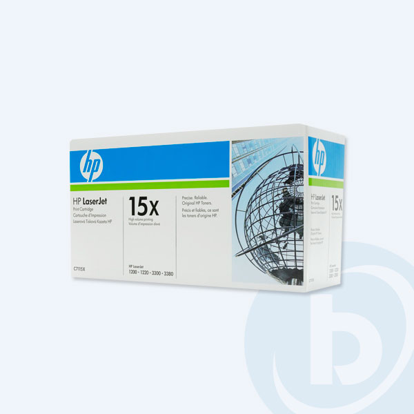 C7115X - T&oacute;ner HP Negro, 3500Pags, P/LASERJET 1200, 1220, 1000