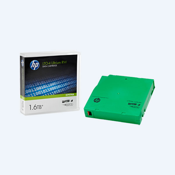 Cartucho de Datos HP LTO4 Ultrium, 1.6TB, Regrabable