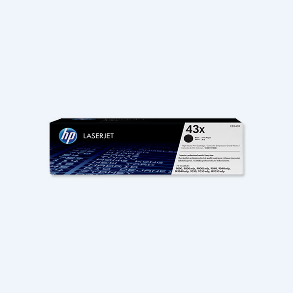 Tóner HP 43X, Negro, 30000 páginas, para LaserJet 9000