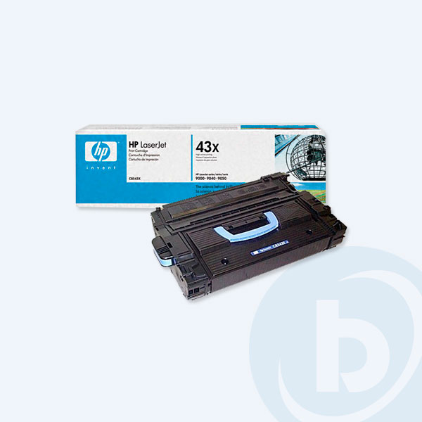 C8543X - T&oacute;ner HP 43X, Negro, 30000 p&aacute;ginas, para LaserJet 9000