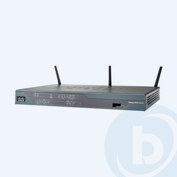 C881W-A-K9 - Router Inal&aacute;mbrico Cisco 881W, 54 Mbps, Ethernet 10/100 Mbps, QoS