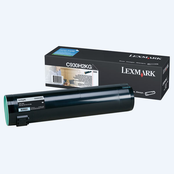 Tóner Lexmark, Negro, 38000 páginas, Alto Rendimiento, para C935