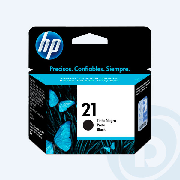 C9351AL - Cartucho HP 21, Negro, 190 p&aacute;ginas, para Officejet J3680/J5508, Deskjet F2224