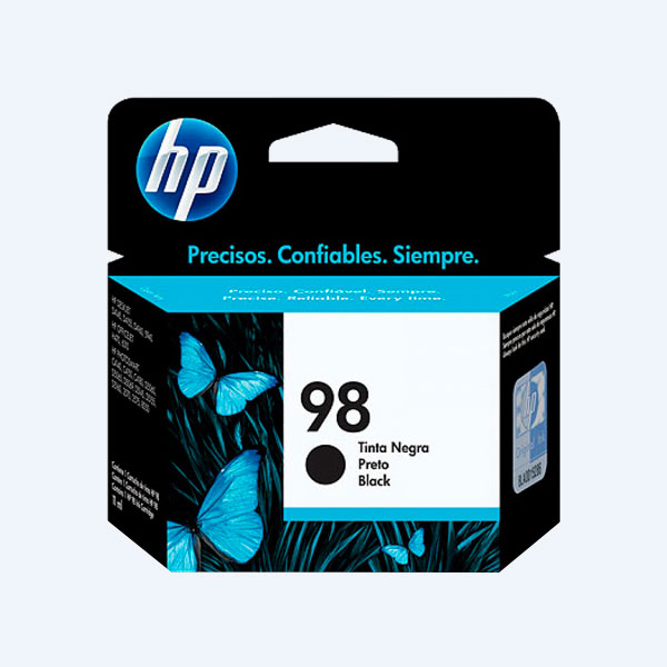 Cartucho HP 98, Negro, 420 páginas, Rendimiento Estándar, para Officejet 100/H470wbt