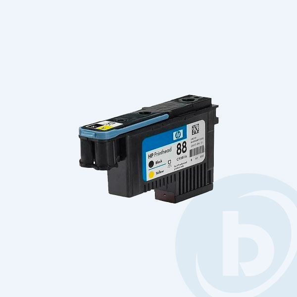 C9381A - Cabezal HP 88, Negro/Amarillo, para Officejet Pro K550dtn