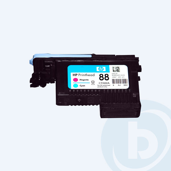 C9382A - Cabezal HP 88, Magenta/Cyan, para Officejet Pro K550dtn