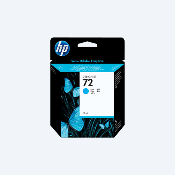 Cartucho HP 72, 69ml, Cyan