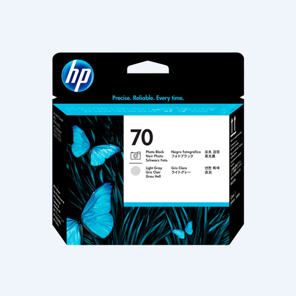 Cabezal HP 70, Negro Fotográfico/Gris Claro, para Designjet Z2100/ Z3100/ Z3200/ Z5200/ Z5400