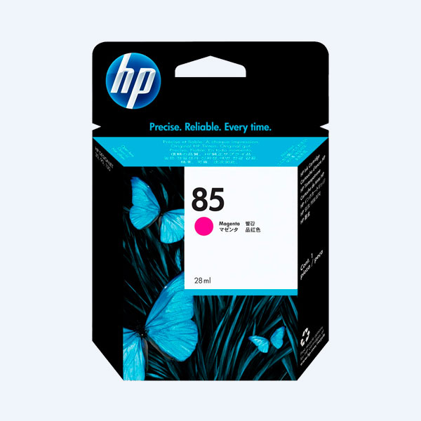 Cartucho HP 85, Magenta, 28ml, para Designjet 130/90