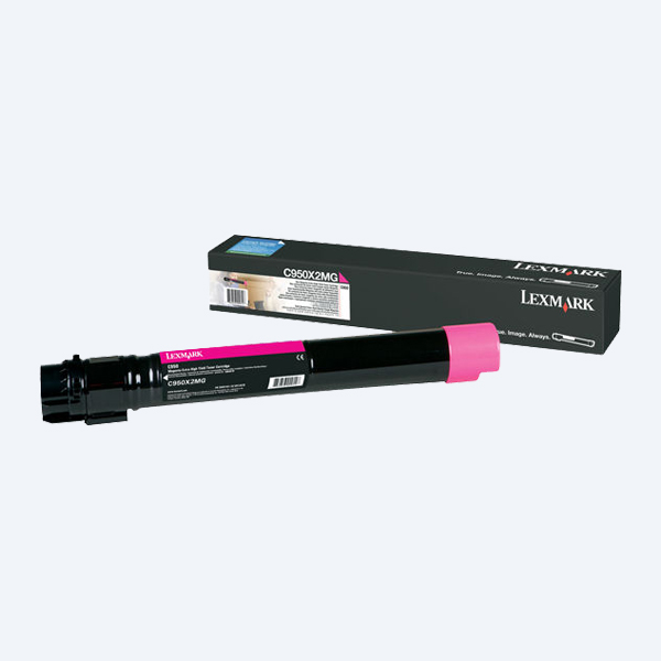 Tóner Lexmark C950, Magenta, 24000 Páginas, Alto Rendimiento