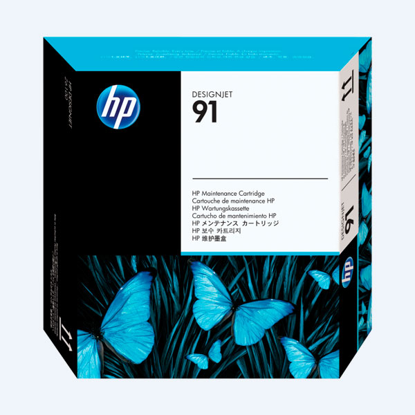 Cartucho De Mantenimiento HP 91, Negro
