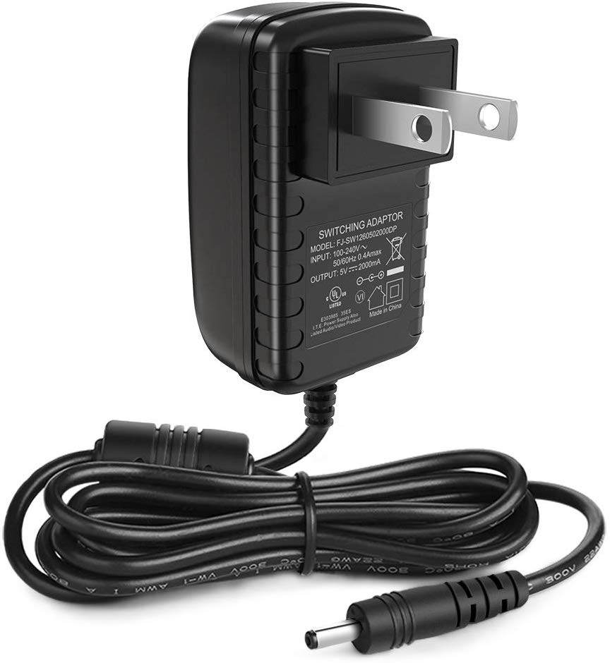 UGREEN Adaptador de Corriente, Cargador de Alimentación 5V 2A con Conector 1.35mm x 3.5mm 
Cargador de Pared para Tira Led, Luces de Cadena, Enrutador Inalámbrico, LCD, Hub, Switches, Cámaras, TV Box