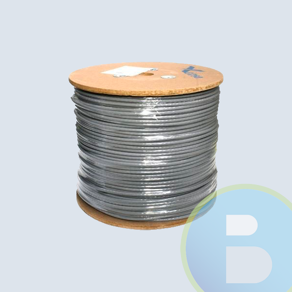 Cable de Red Wam, Cat 5E, UTP, Gris