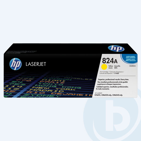 Tóner HP 824A, Amarillo, 21000 páginas