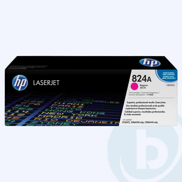 Tóner HP 824A, Magenta, 21000 páginas